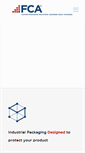 Mobile Screenshot of fcapackaging.com